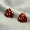 Korean Triangle Shape Ear Studs