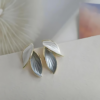 Korean Leaf Shape Studs