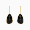 Heart Shape Pearl Long Earrings