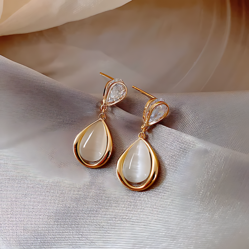 Pearl Drop Earrings - Image 8